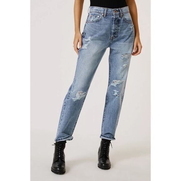 Modern American Bancroft distressed jean size 26 NWT - Picture 1 of 8